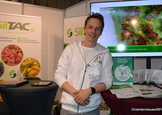 Lennart Schouten Isa Nanotech was at the fair to promote Siltac SF.                      
